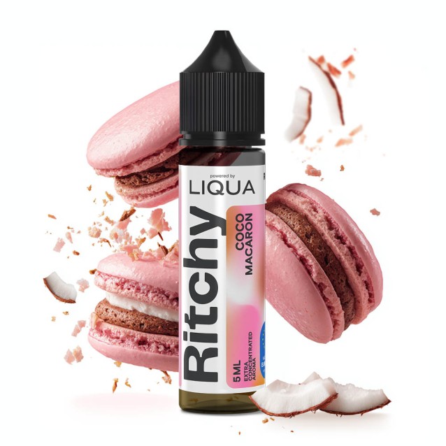 RITCHY COCO MACAROON (5ml/60ml) RITCHY COCO MACAROON (5ml/60ml)