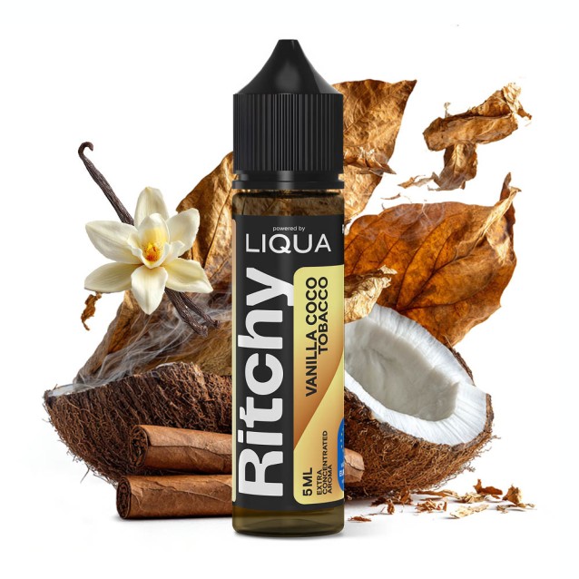 RITCHY VANILLA COCO TOBACCO (5ml/60ml) RITCHY VANILLA COCO TOBACCO (5ml/60ml)