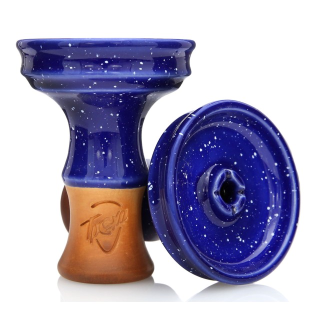 MOON TRESHA KITTY PHUNNEL BOWL - BLUE SPACE MOON TRESHA KITTY PHUNNEL BOWL - BLUE SPACE