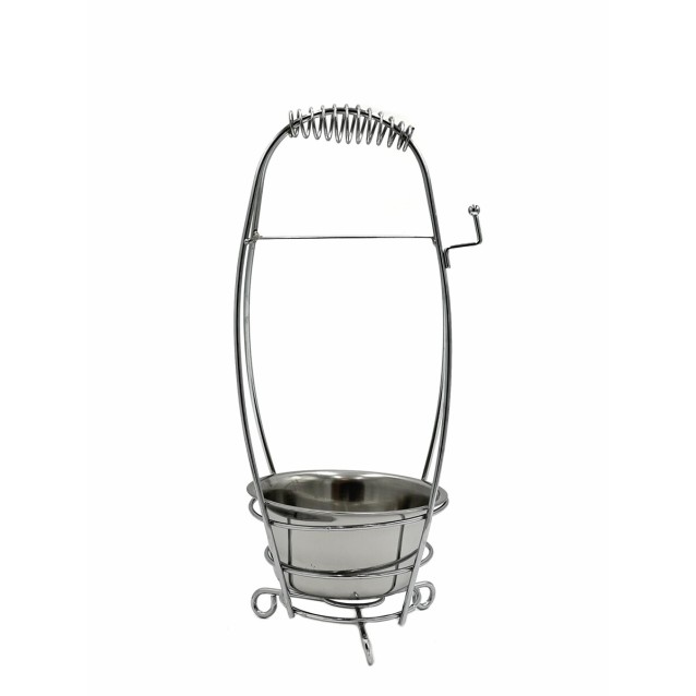 COAL HOLDER - SILVER (MEDIUM)