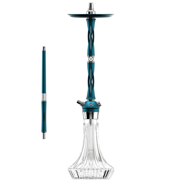 BLADE HOOKAH LE 2 - AQUA / SILVER BLADE HOOKAH LE 2 - AQUA / SILVER