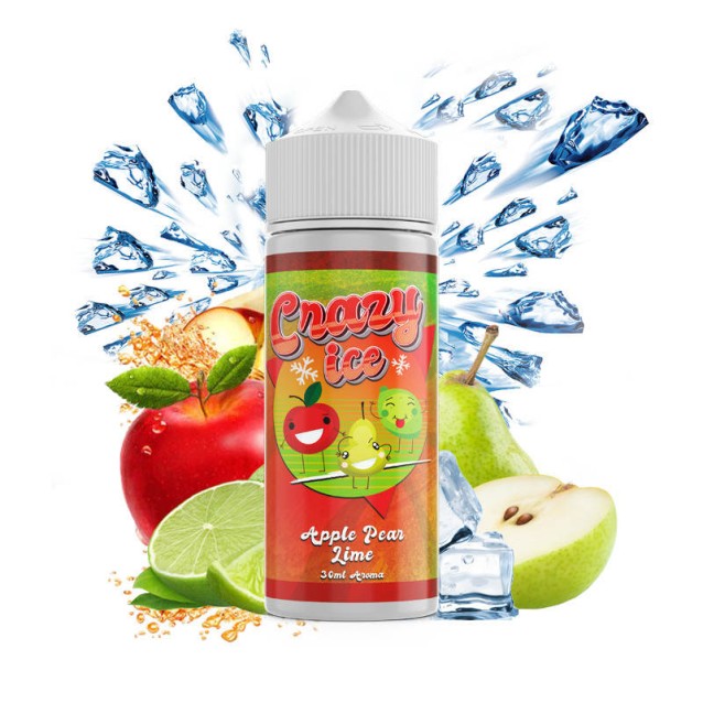 STEAM CITY CRAZY ICE APPLE PEAR LIME (30ml/120ml)
