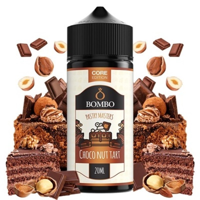 BOMBO PASTRY MASTERS CHOCO NUT TART CORE EDITION (20ml/120ml) BOMBO PASTRY MASTERS CHOCO NUT TART CORE EDITION (20ml/120ml)