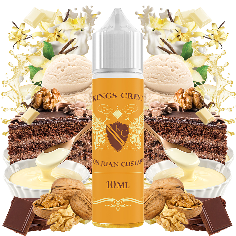 KINGS CREST DON JUAN CUSTARD (10ml/60ml) KINGS CREST DON JUAN CUSTARD (10ml/60ml)