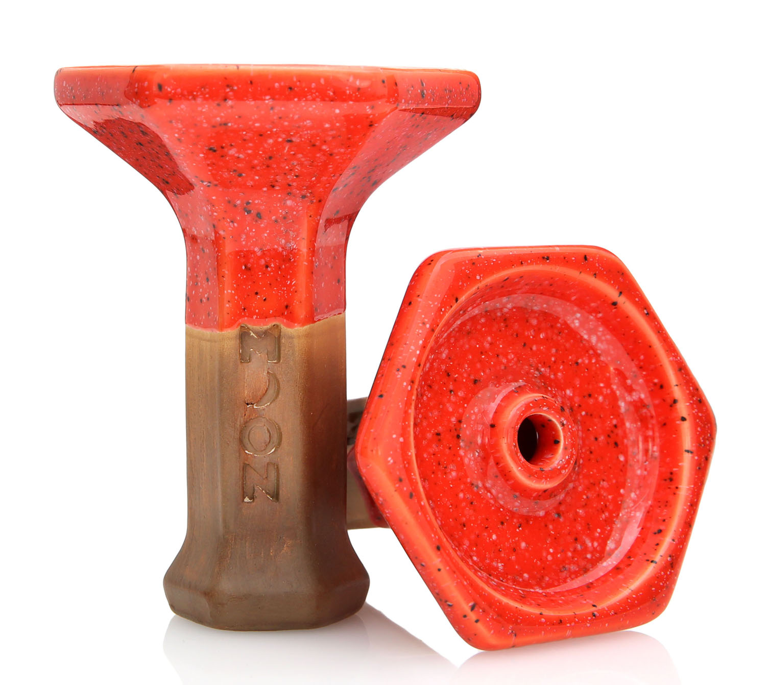 MOON GRAND PHUNNEL BOWL - ORANGE MOON GRAND PHUNNEL BOWL - ORANGE