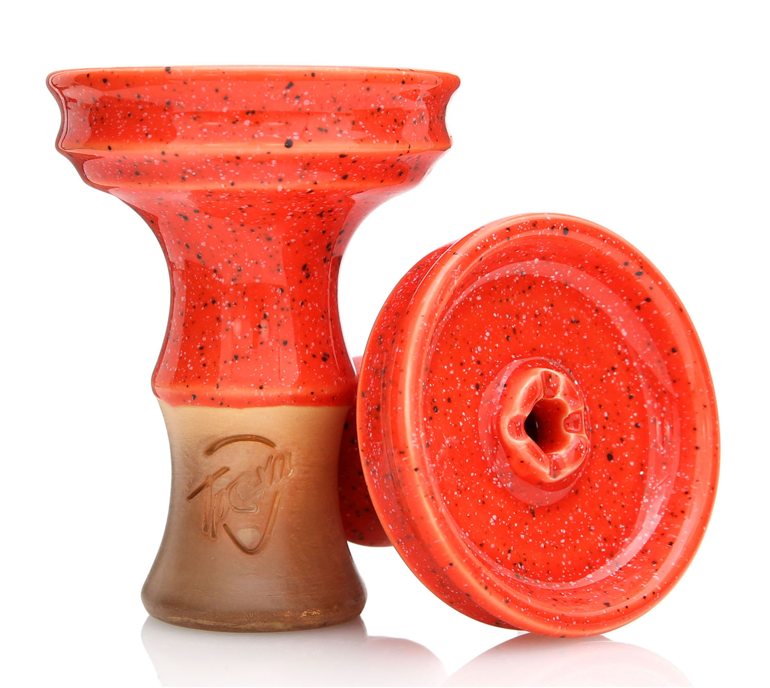 MOON TRESHA KITTY PHUNNEL BOWL - ORANGE MOON TRESHA KITTY PHUNNEL BOWL - ORANGE
