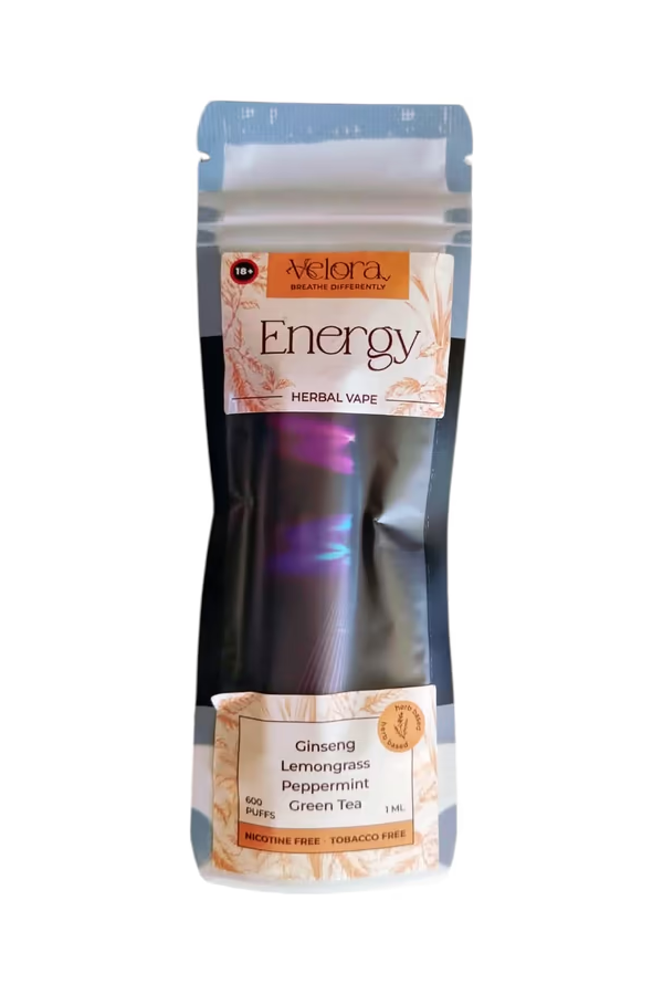 VELORA HERBAL VAPE - ENERGY VELORA HERBAL VAPE - ENERGY