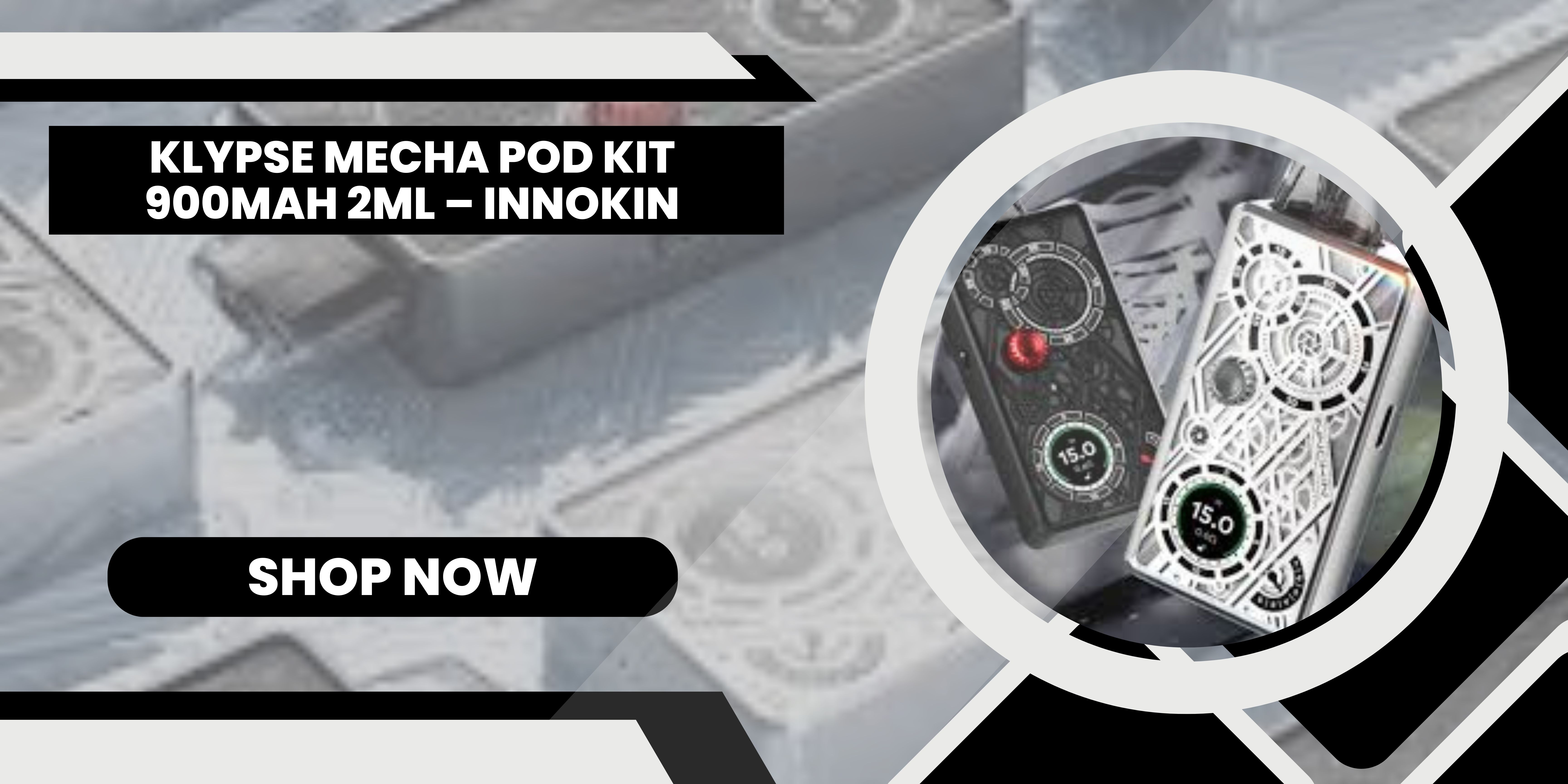  Klypse Mecha Pod Kit 900mAh 2ml – Innokin