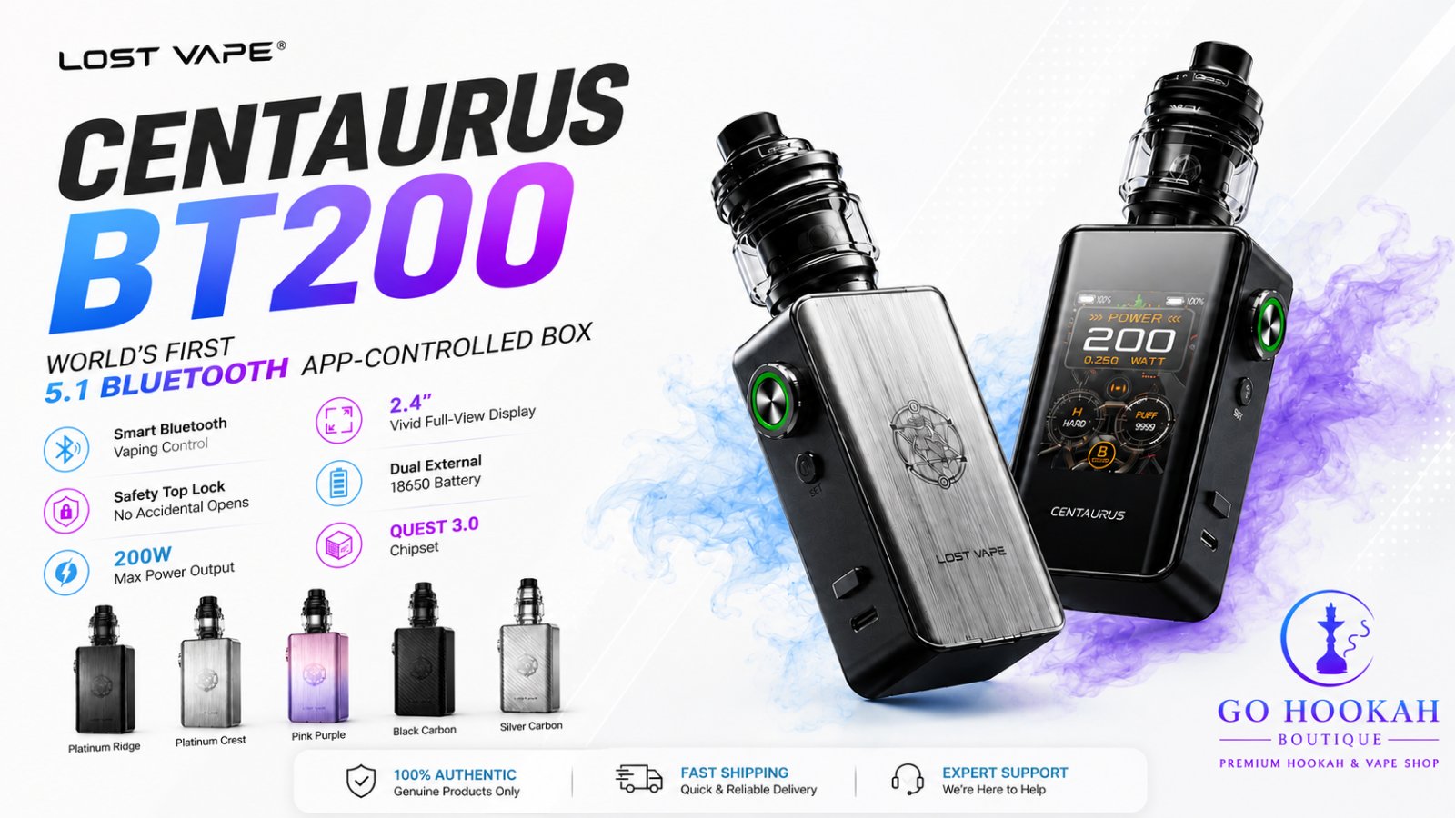 Lost Vape Centaurus BT200 Kit Lost Vape Centaurus BT200 Kit