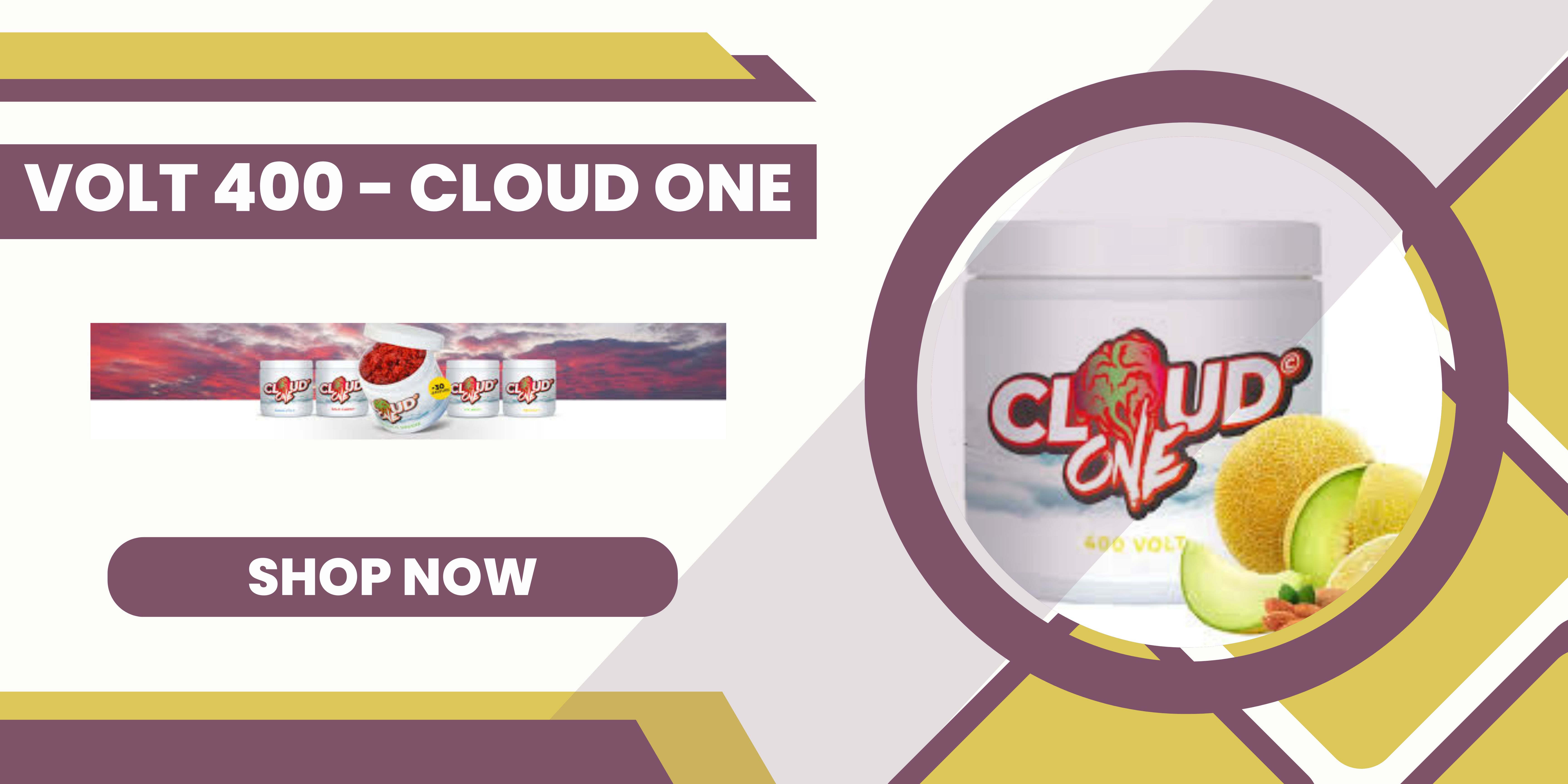 Γεύση ναργιλέ 400 Volt από την Cloud One