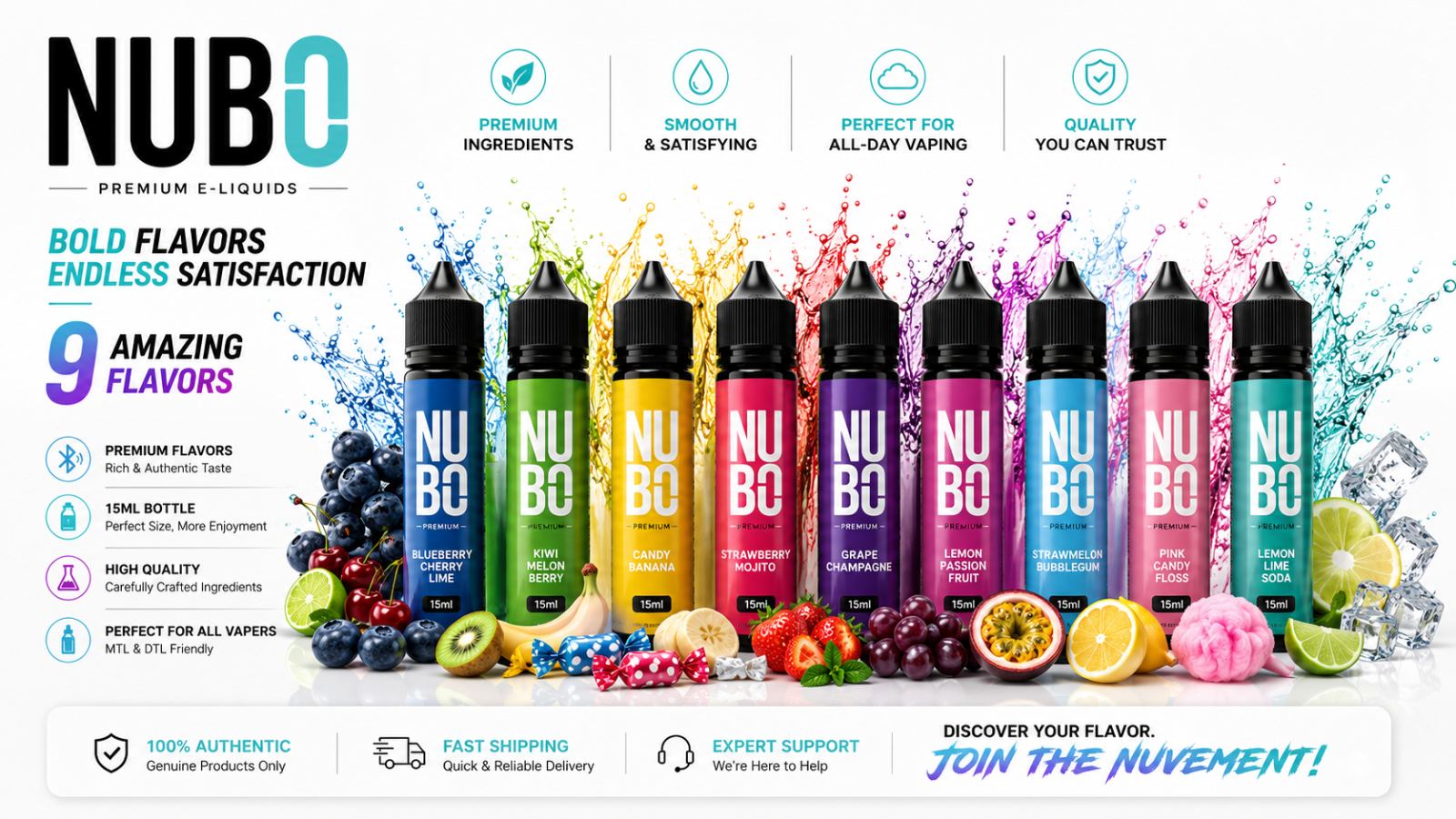 NUBO Fruity Series