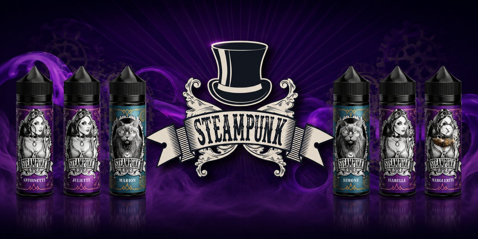 Steampunk Flavor Shots 120ml – Η premium σειρά γεύσεων για κάθε vaper Steampunk Flavor Shots 120ml – Η premium σειρά γεύσεων για κάθε vaper
