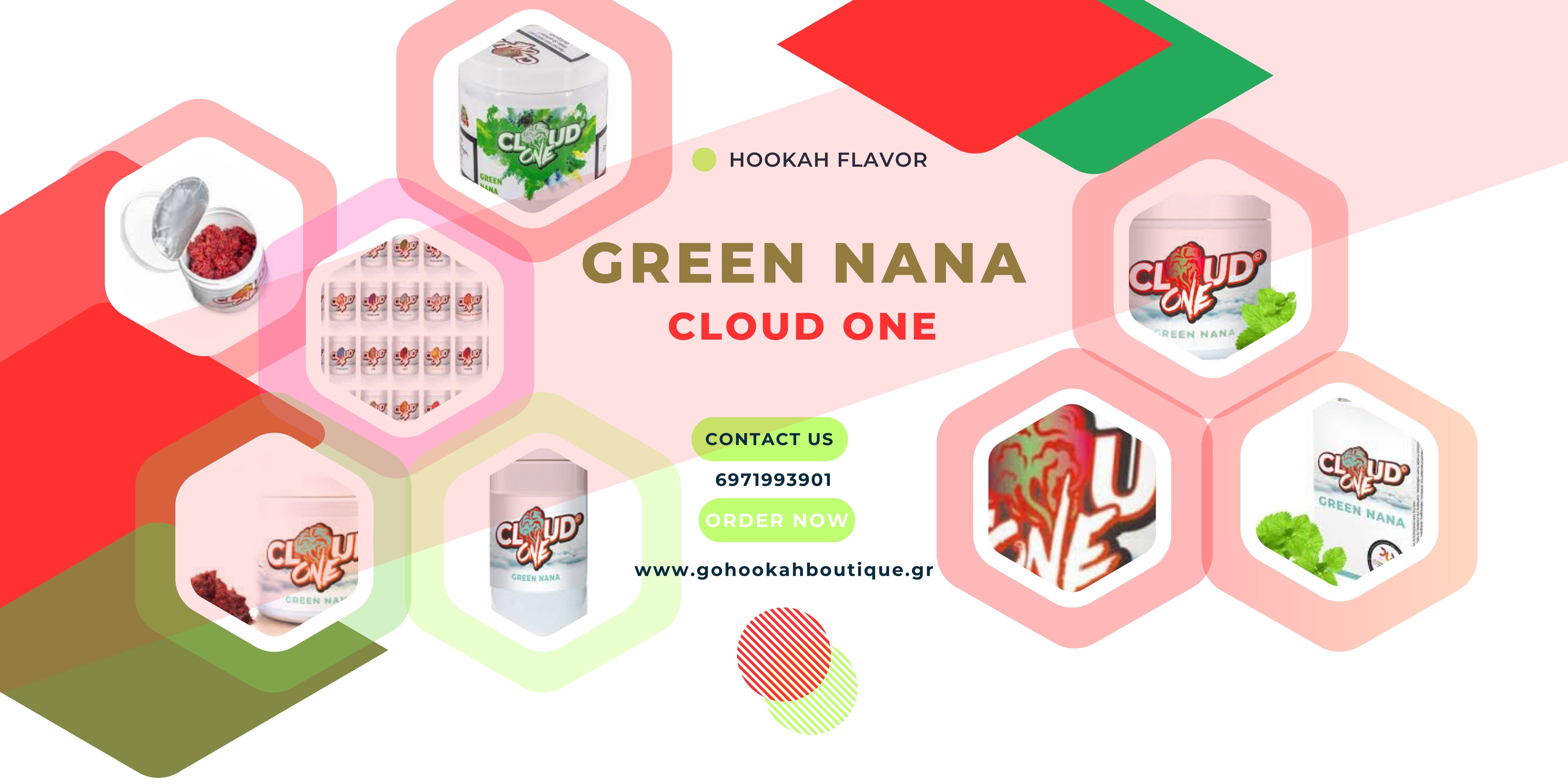 Γε΄ύση ναργιλέ Green Nana