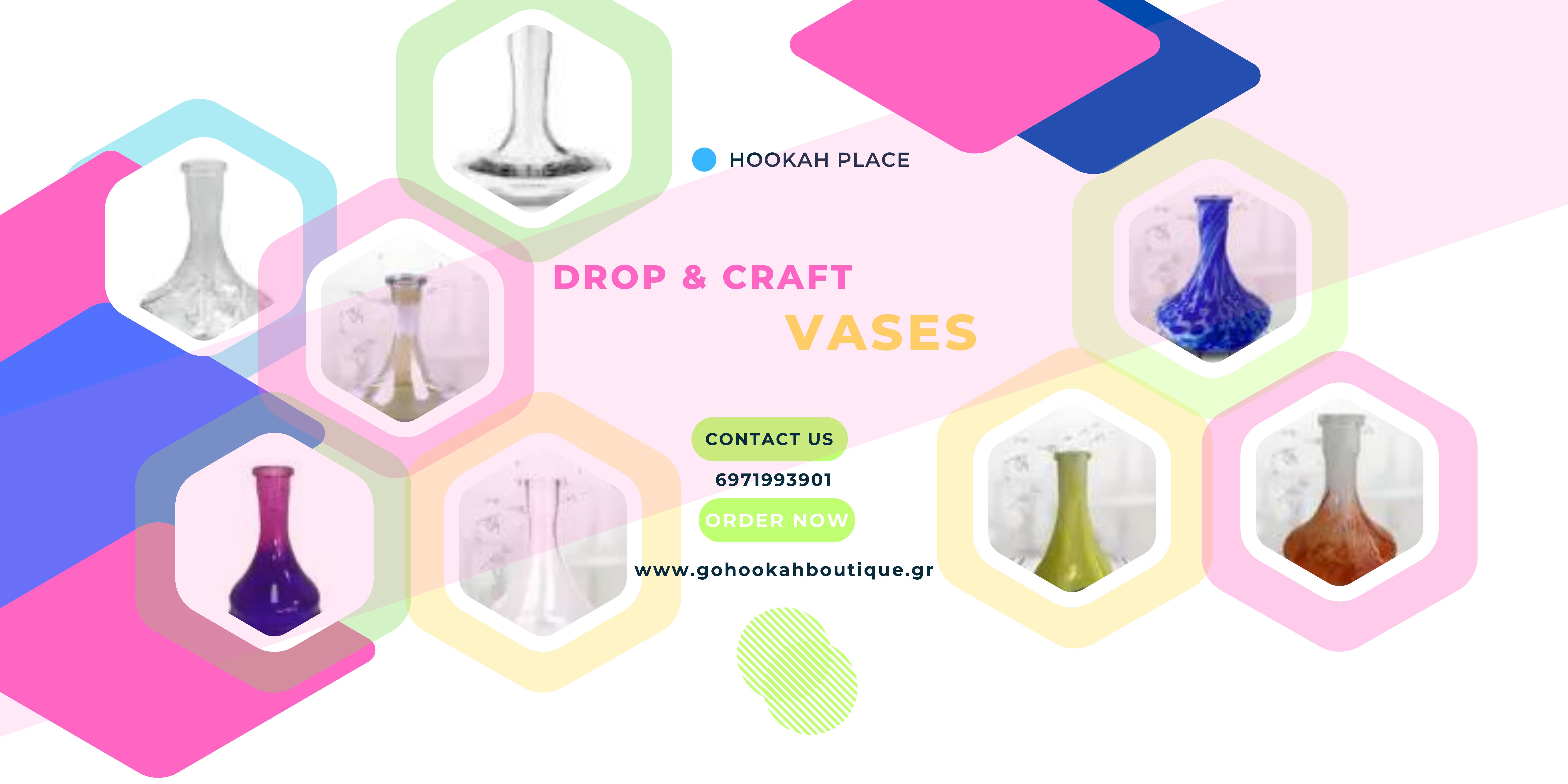 Γυάλες ναργιλέ - Craft & Drop