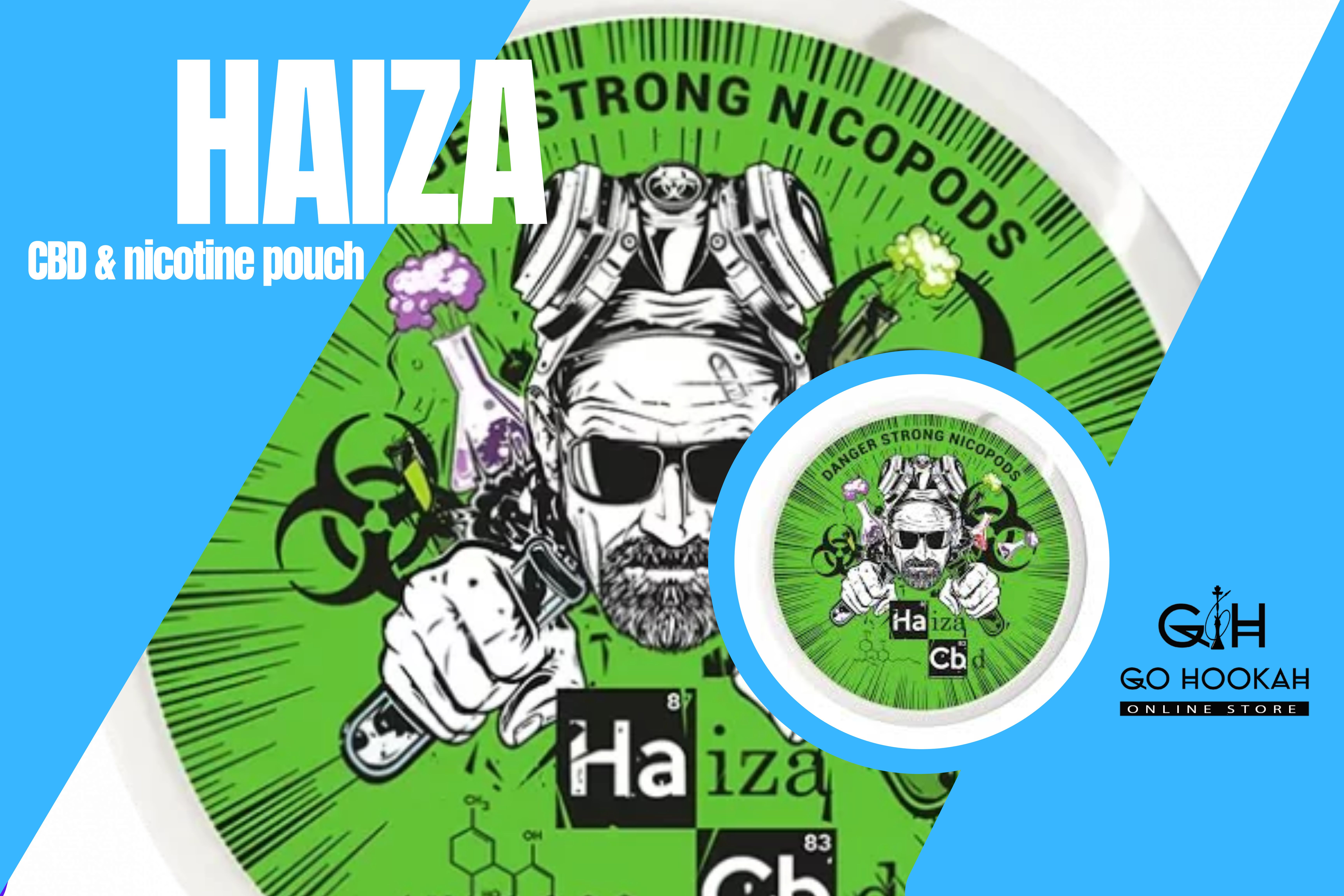 Haiza CBD & nicotine pouches