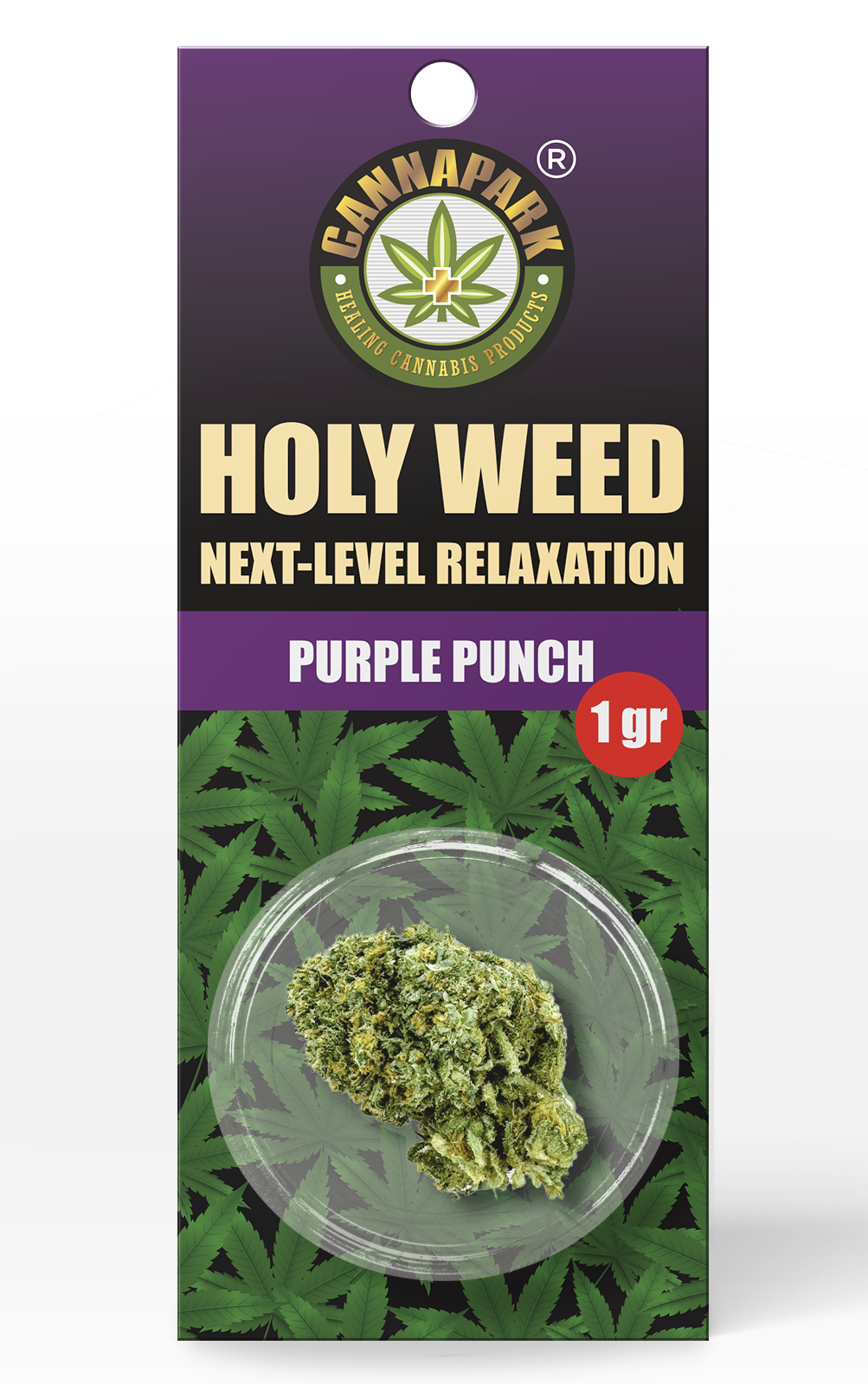 CANNAPARK HOLY WEED PURPLE PUNCH 1g